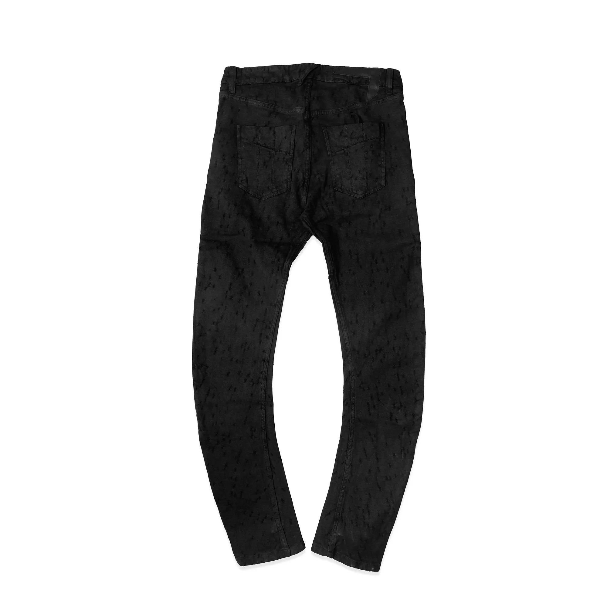 11 by Boris Bidjan Saberi Black Coating Pant