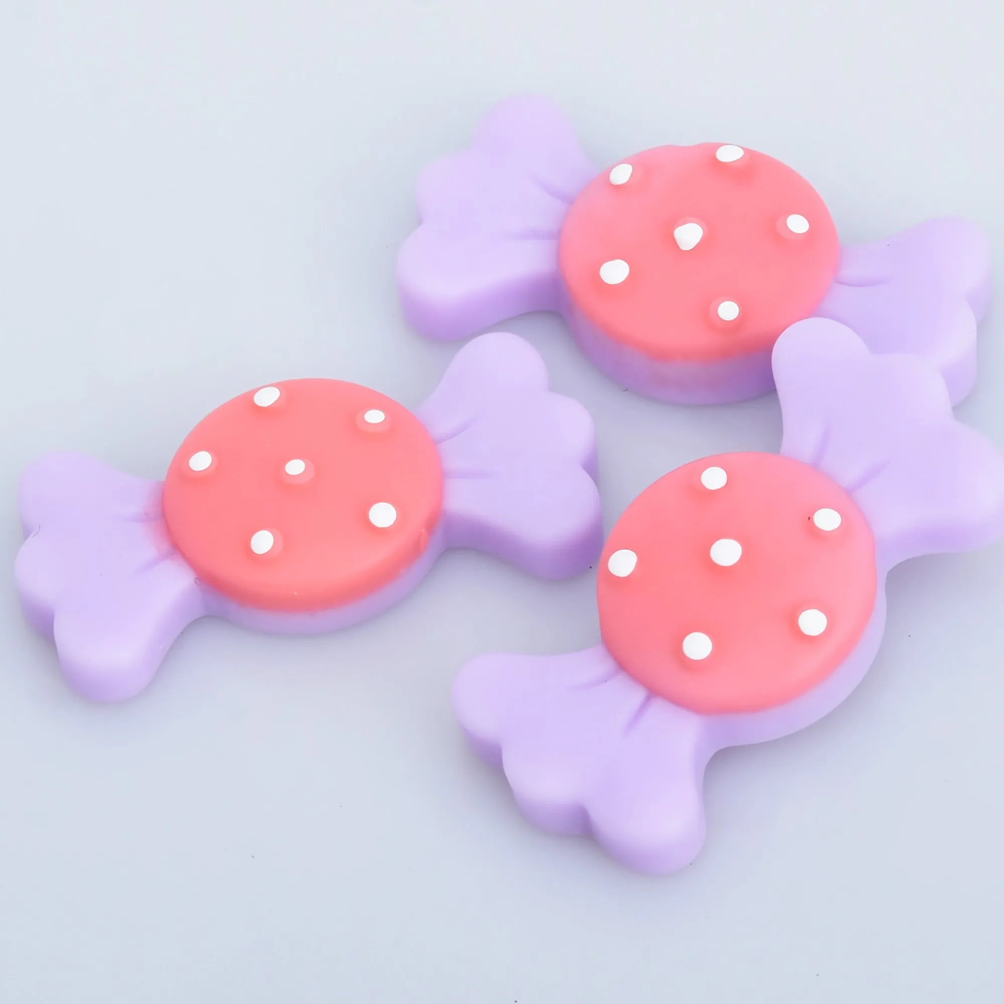 32*15mm Flatback Resins Kawaii Cabochons Candy Polymer Clay Slime Charms Diy Hair accessories 20pcs 102805