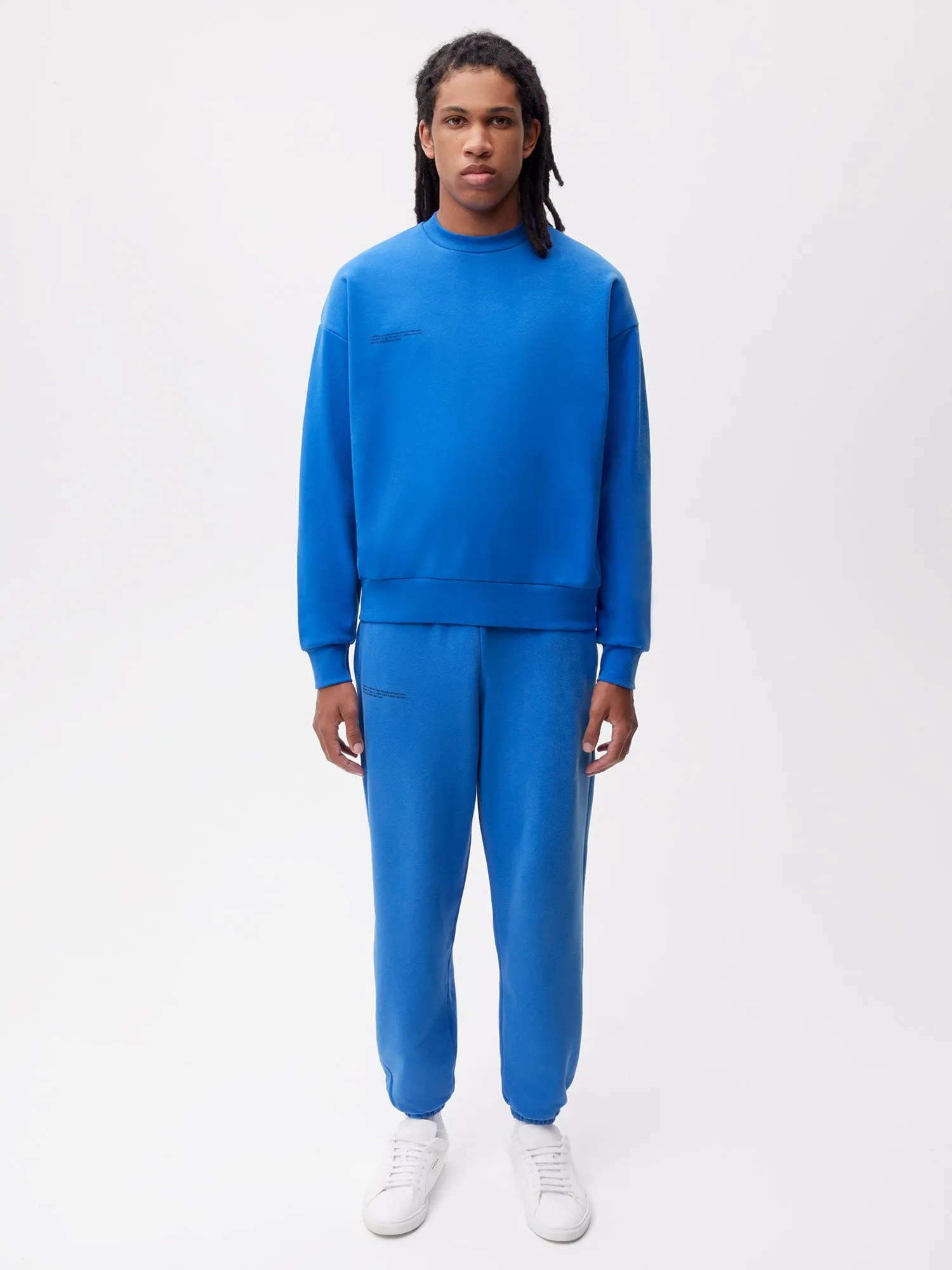 365 Midweight Track Pants—cobalt blue