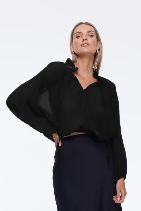 A little Bit of Love Top - Black