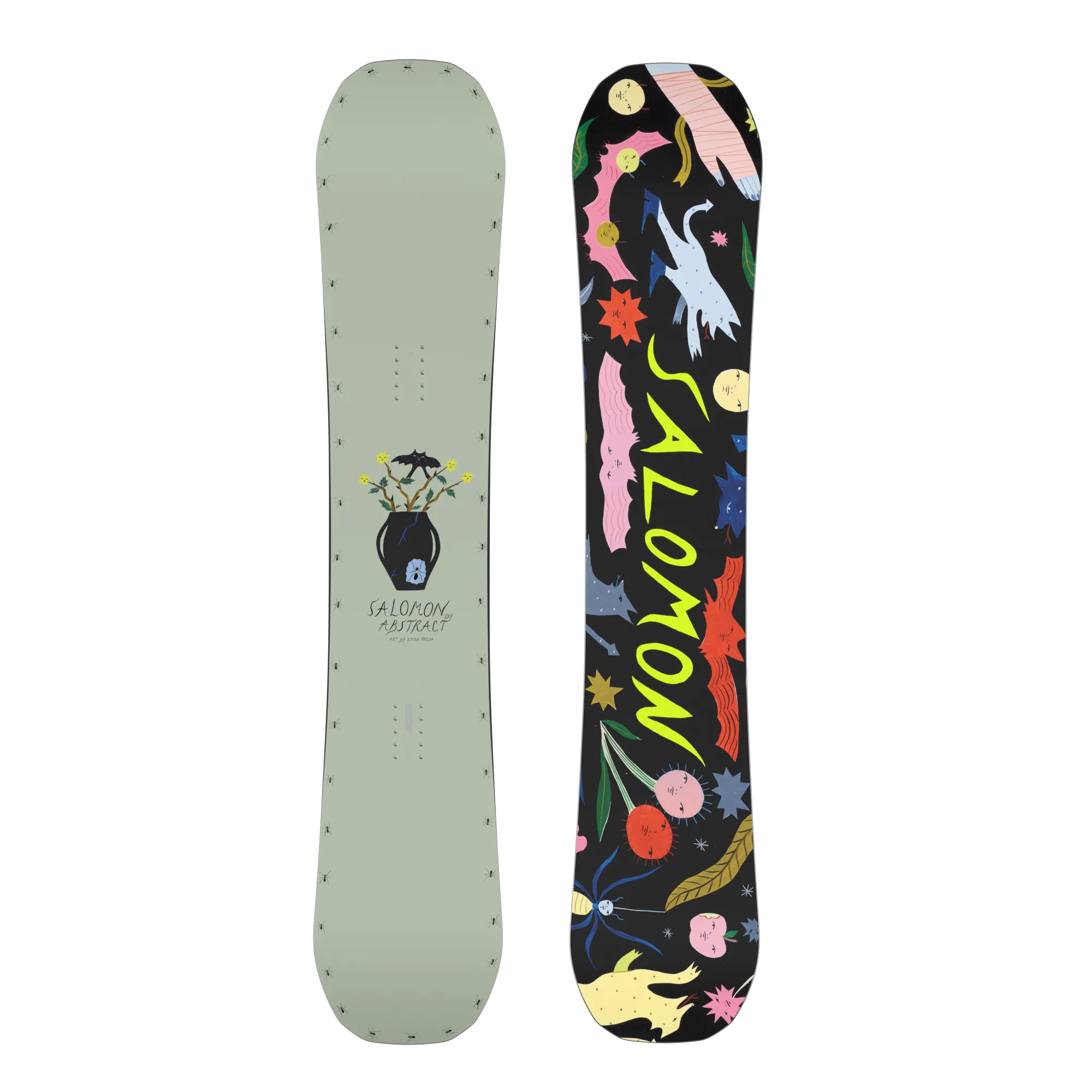 ABSTRACT SNOWBOARD