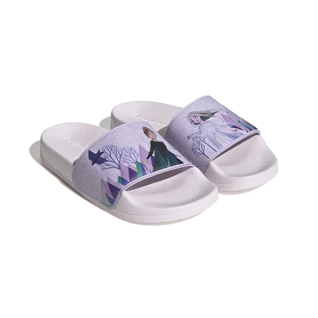 adidas - Kids' (Preschool) adidas x Disney Frozen Adilette Shower Slides (GY5418)