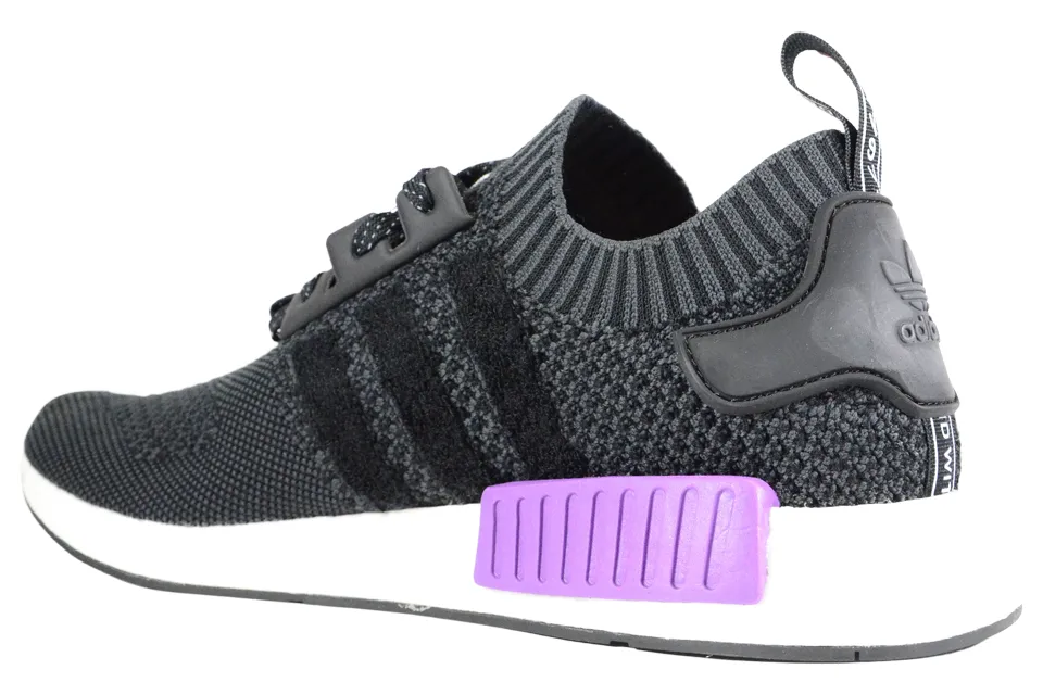 ADIDAS NMD_R1 PK "OG KNIT - BLACK PURPLE"