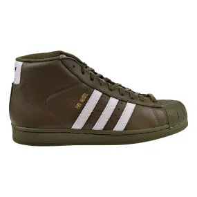 Adidas Originals Pro Model Mens Shoes Olive-White-Gold