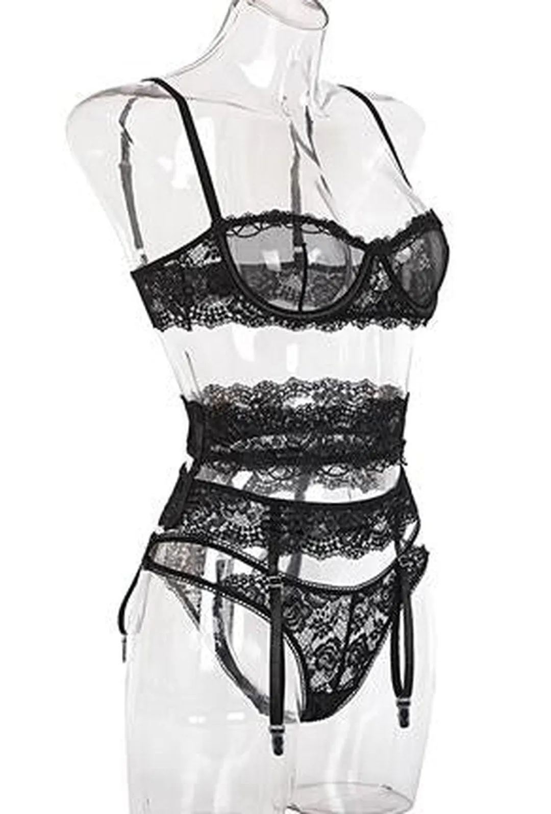 ADORA - GARTER 3 PIECE LINGERIE