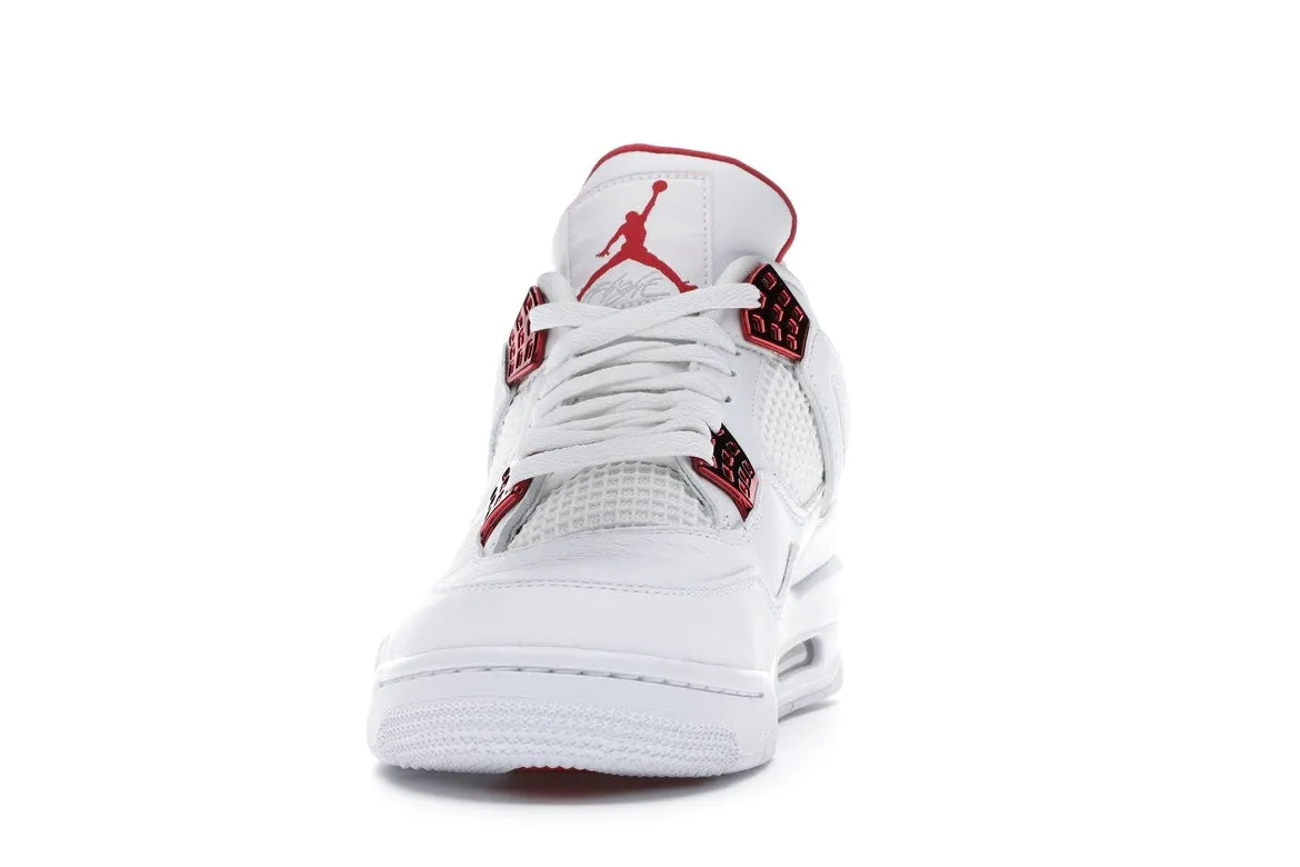 Air Jordan Retro 4 Metallic Red