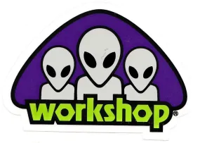 Alien Workshop - Triad Purple 3" Sticker