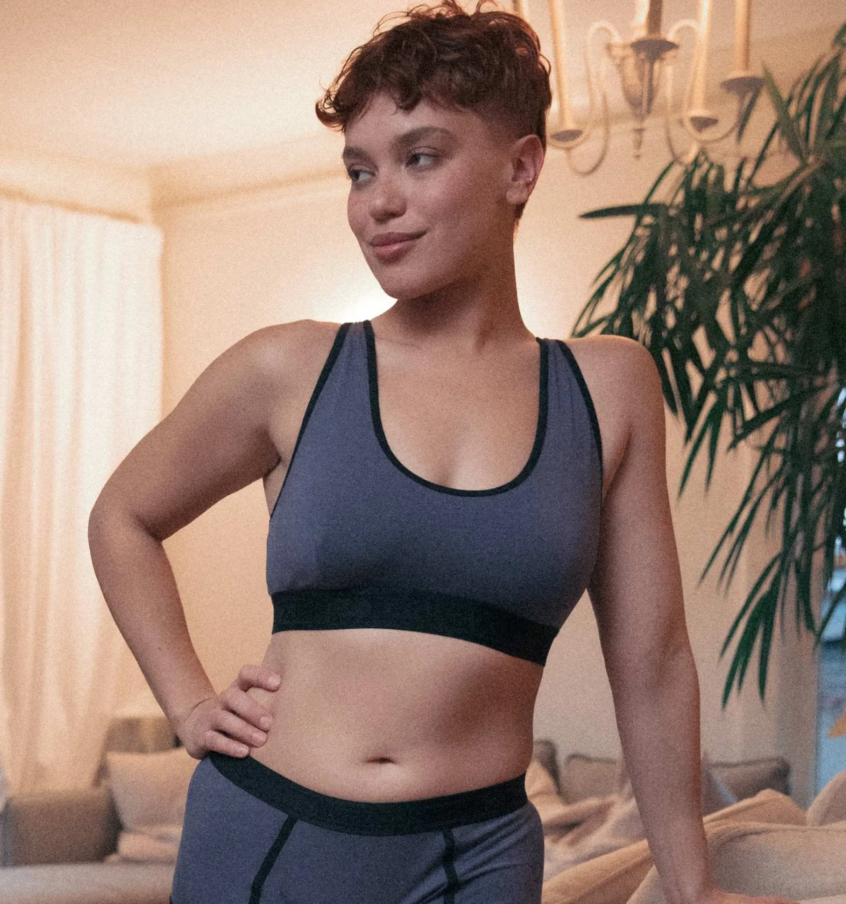 All Day Bralette - TENCEL™ Modal Graystone