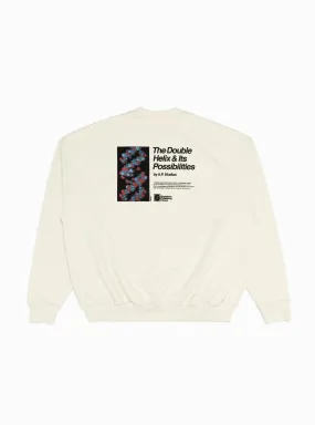 & Garbstore Double Helix Sweatshirt Cream