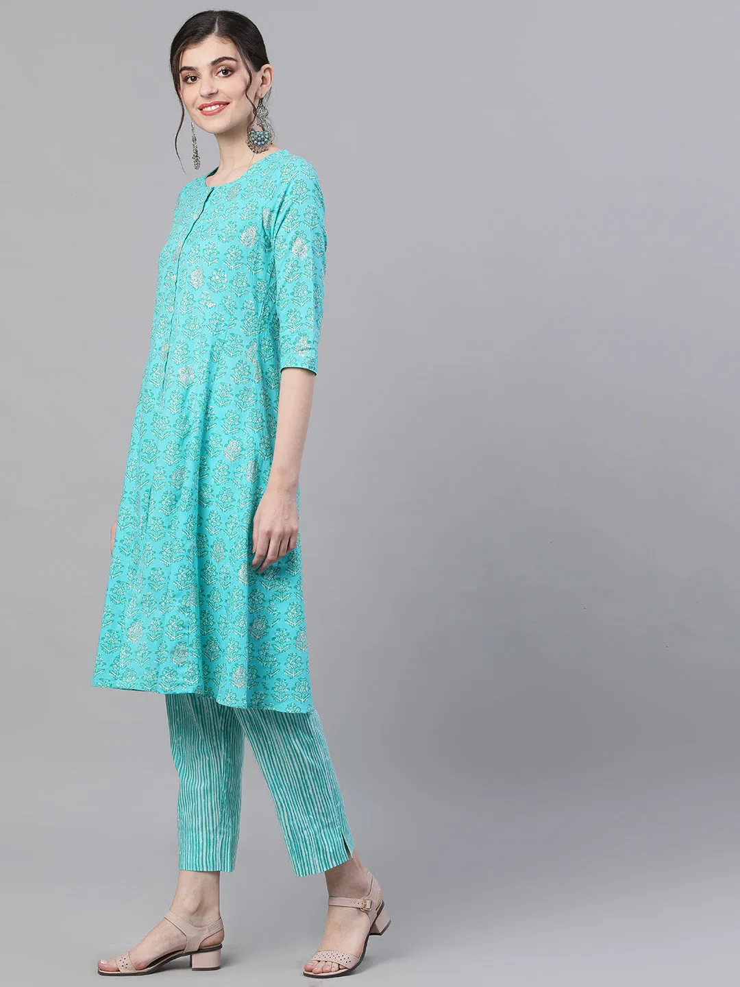 Asmani Kurta Set