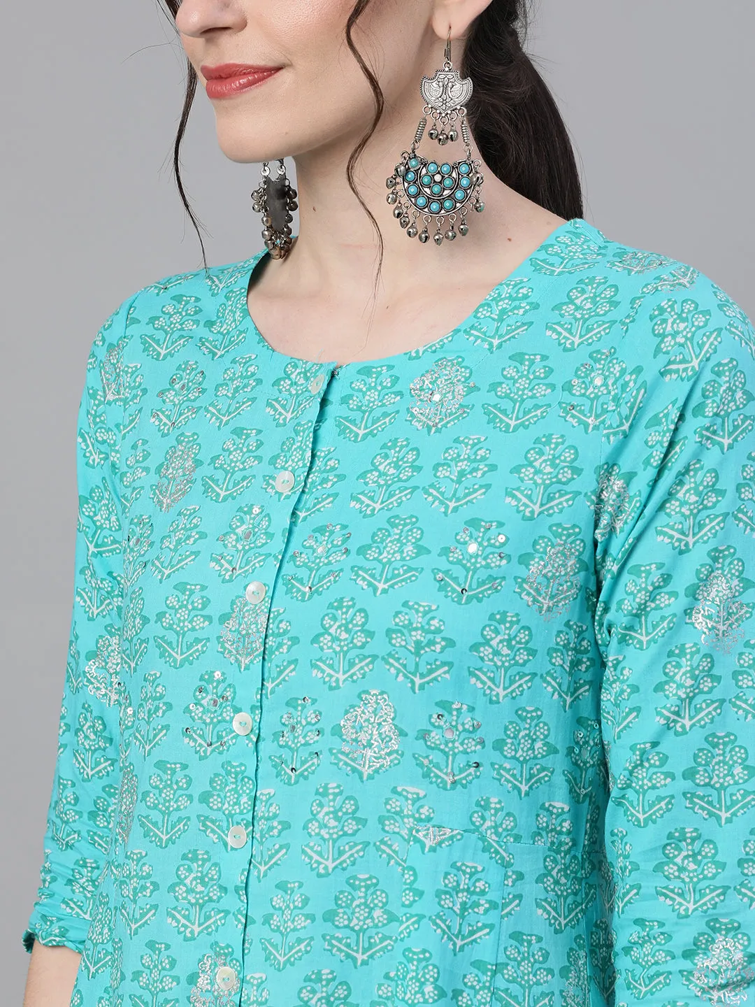 Asmani Kurta Set