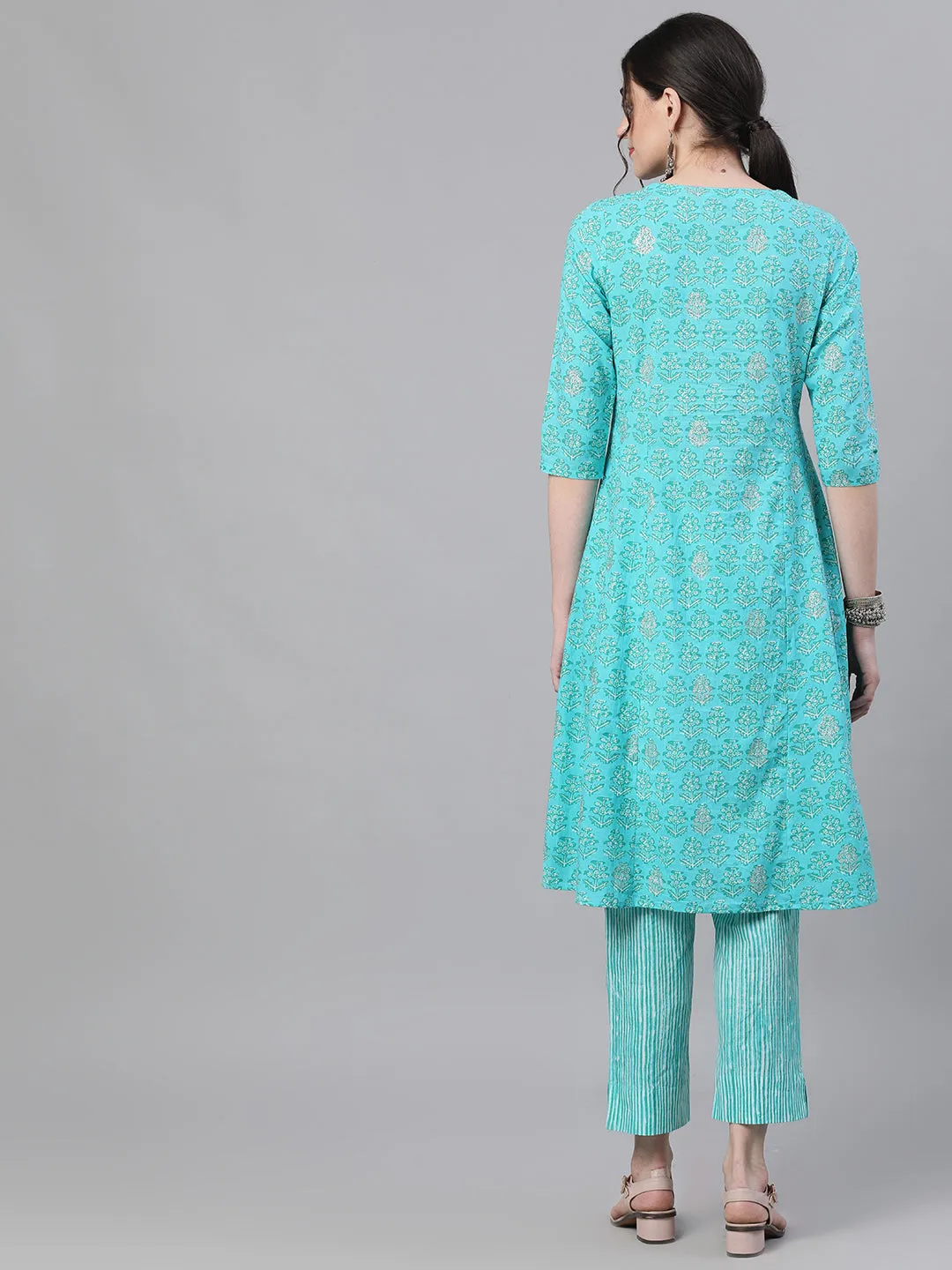 Asmani Kurta Set