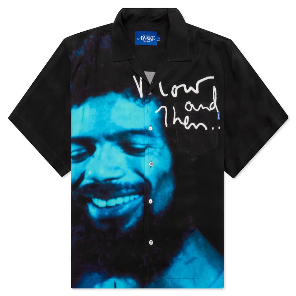 Awake NY x Gil Scott Heron Camp Shirt - Black