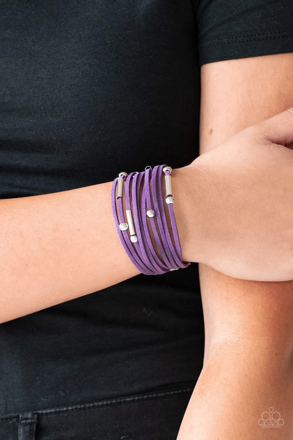 Back To BACKPACKER Purple-Urban Bracelet