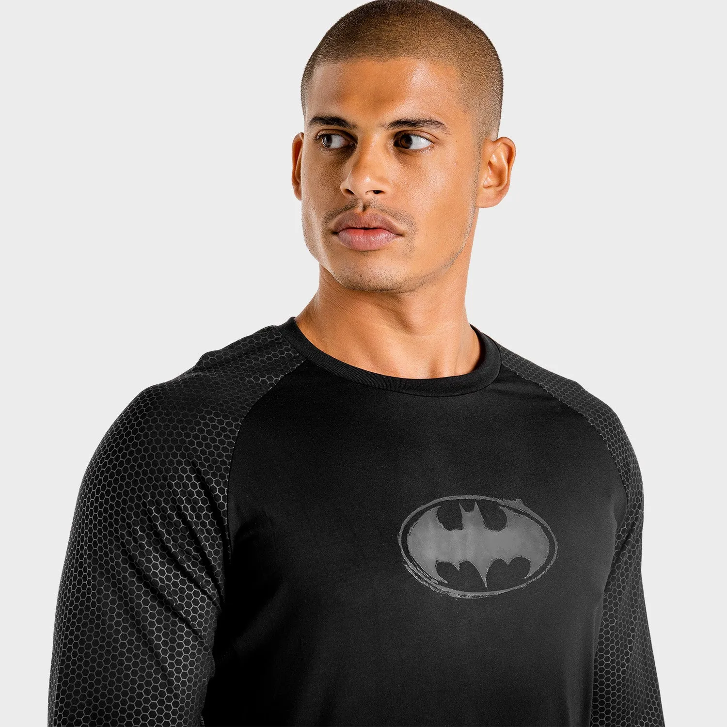 Batman Long Sleeves Tee - Onyx