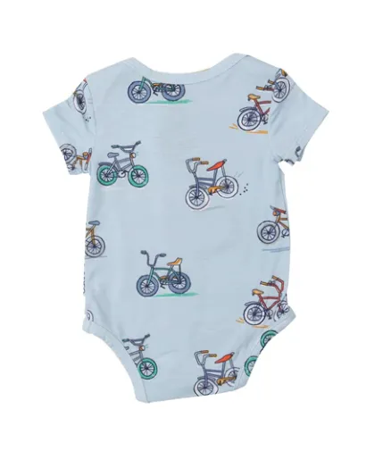 Bikes Blue Bodysuit