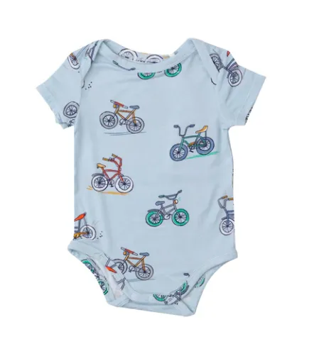 Bikes Blue Bodysuit