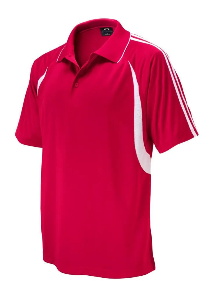 Biz Collection Mens Flash Polo 1st Colour- (P3010)-Clearance