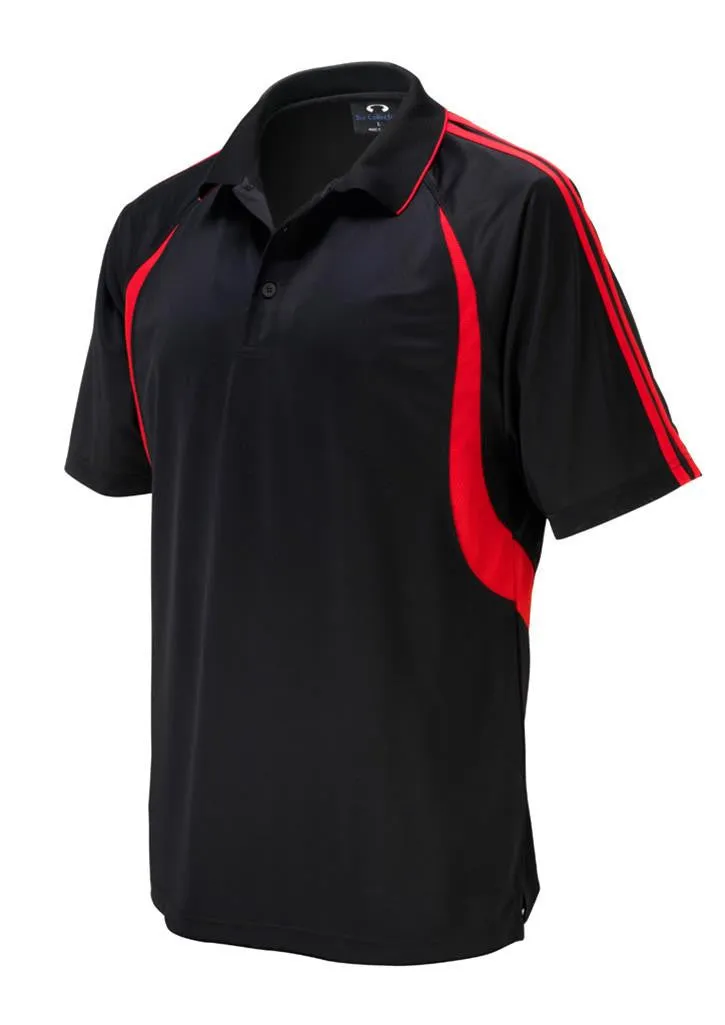 Biz Collection Mens Flash Polo 1st Colour- (P3010)-Clearance