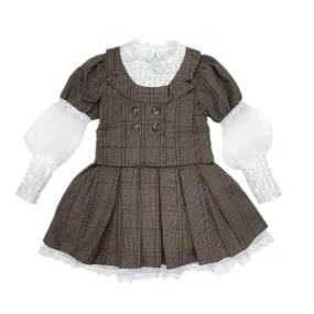 Blair Estate Tweed Top and Skirt Set