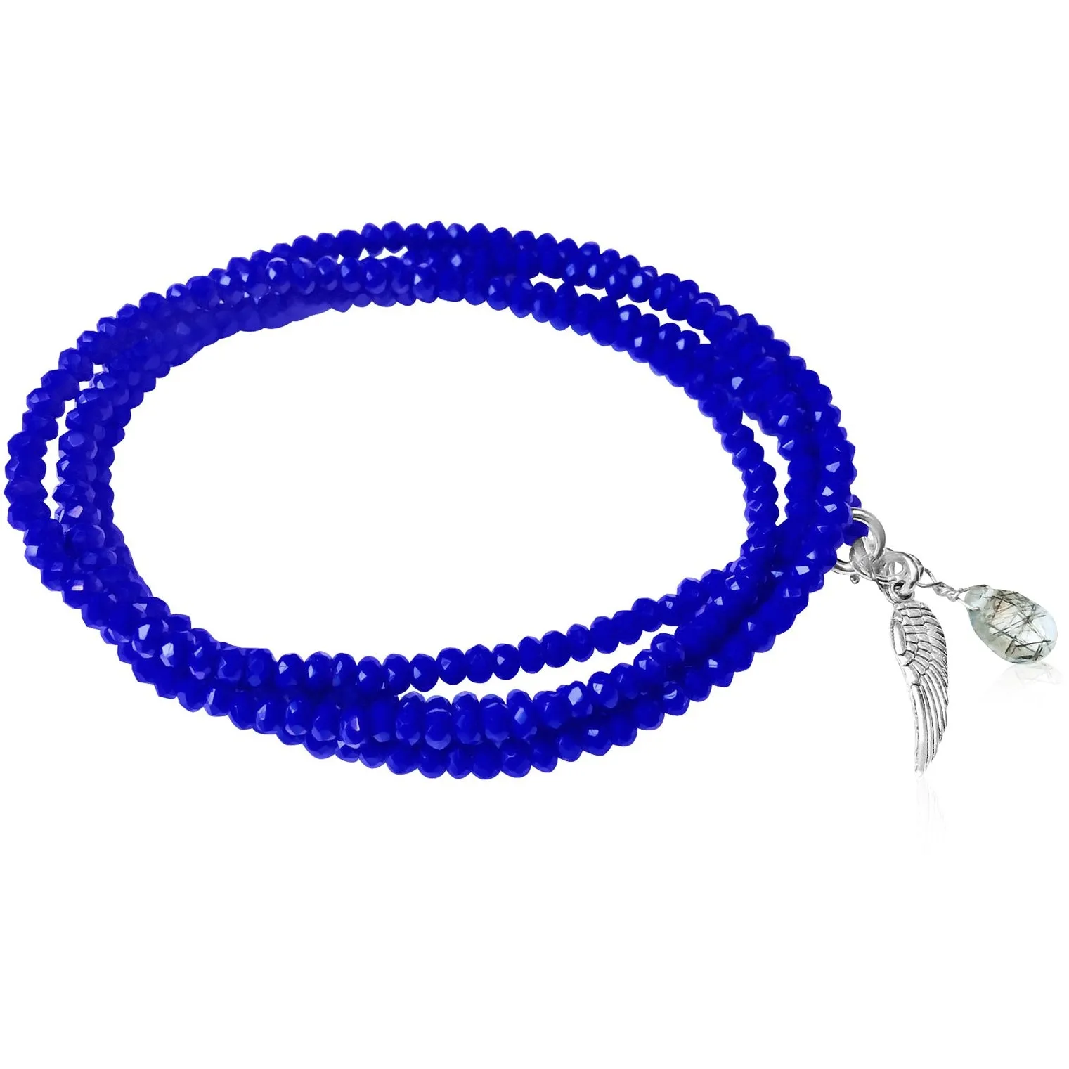 Blue Crystal Wrap Bracelet to Expand Your Horizon