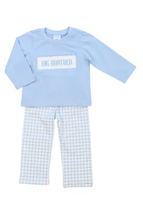 Boys Big Brother Pants Set