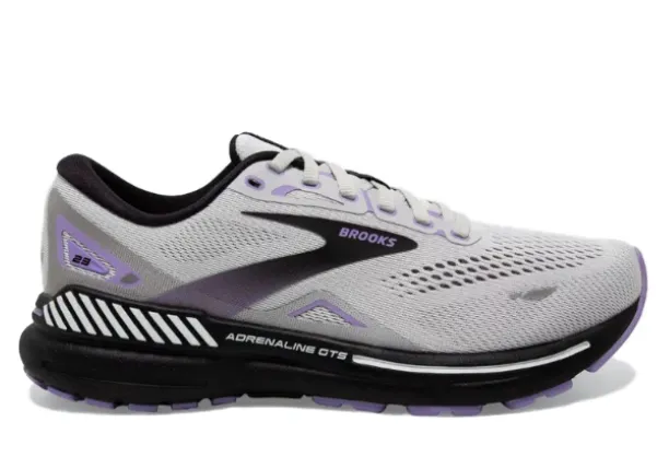 Brooks Adrenaline GTS 23 - Grey/Black/Purple