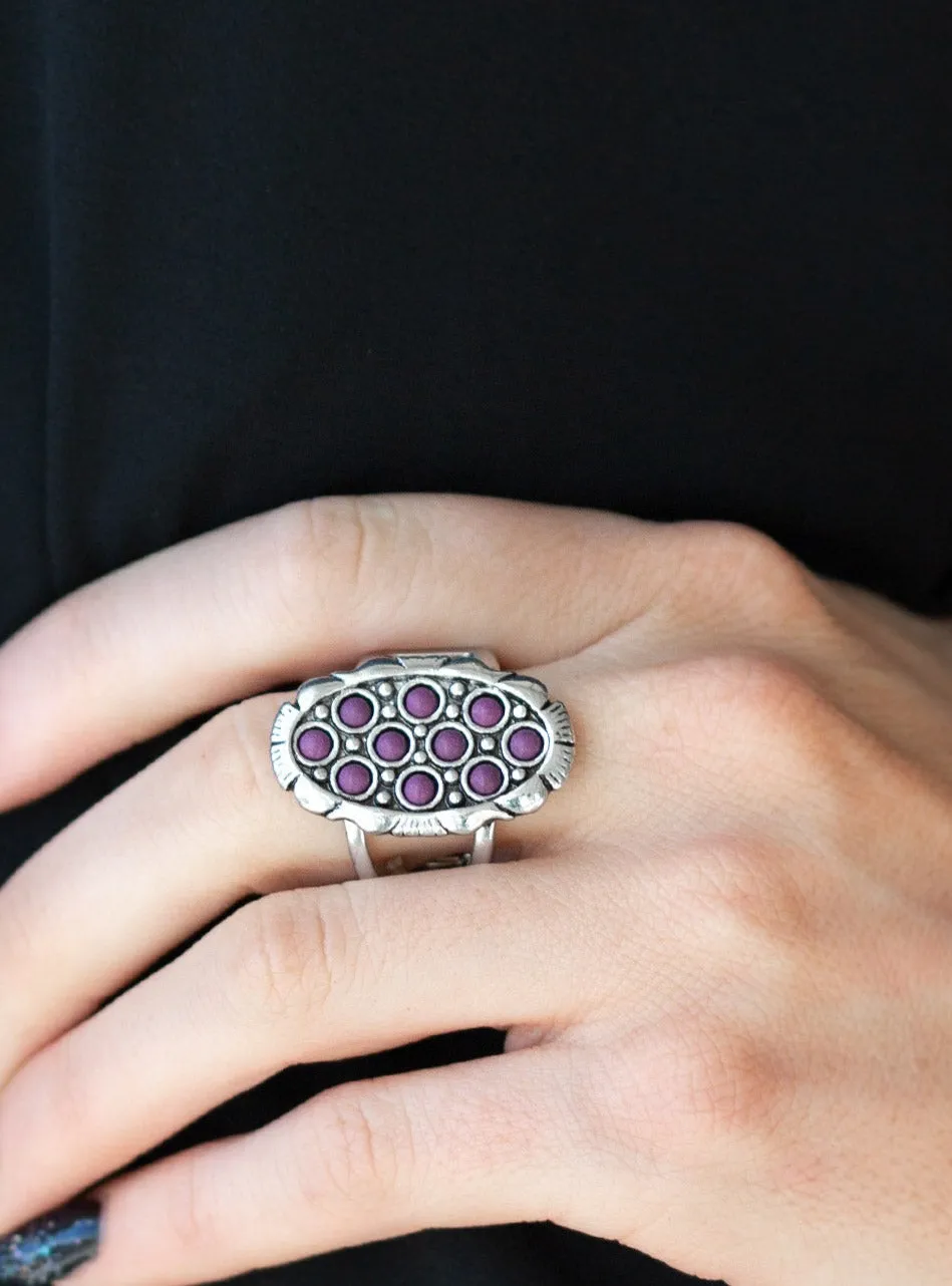 Cactus Garden Purple Ring