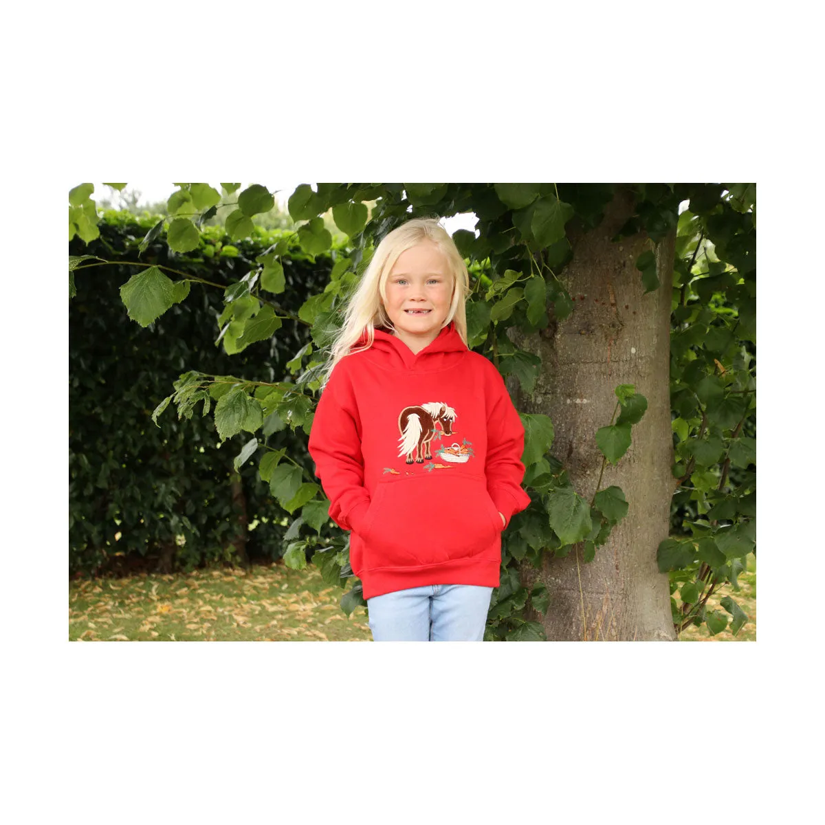 Carrot Pony Childrens Hoodie