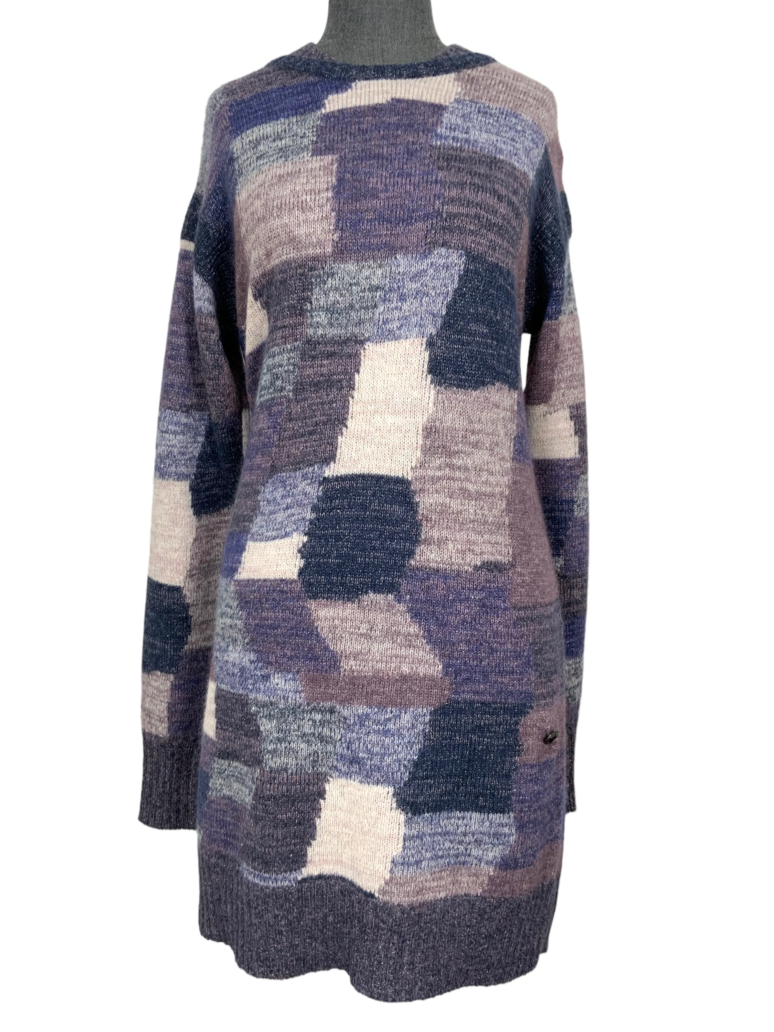 CHANEL Wool Blend Tunic Dress Size