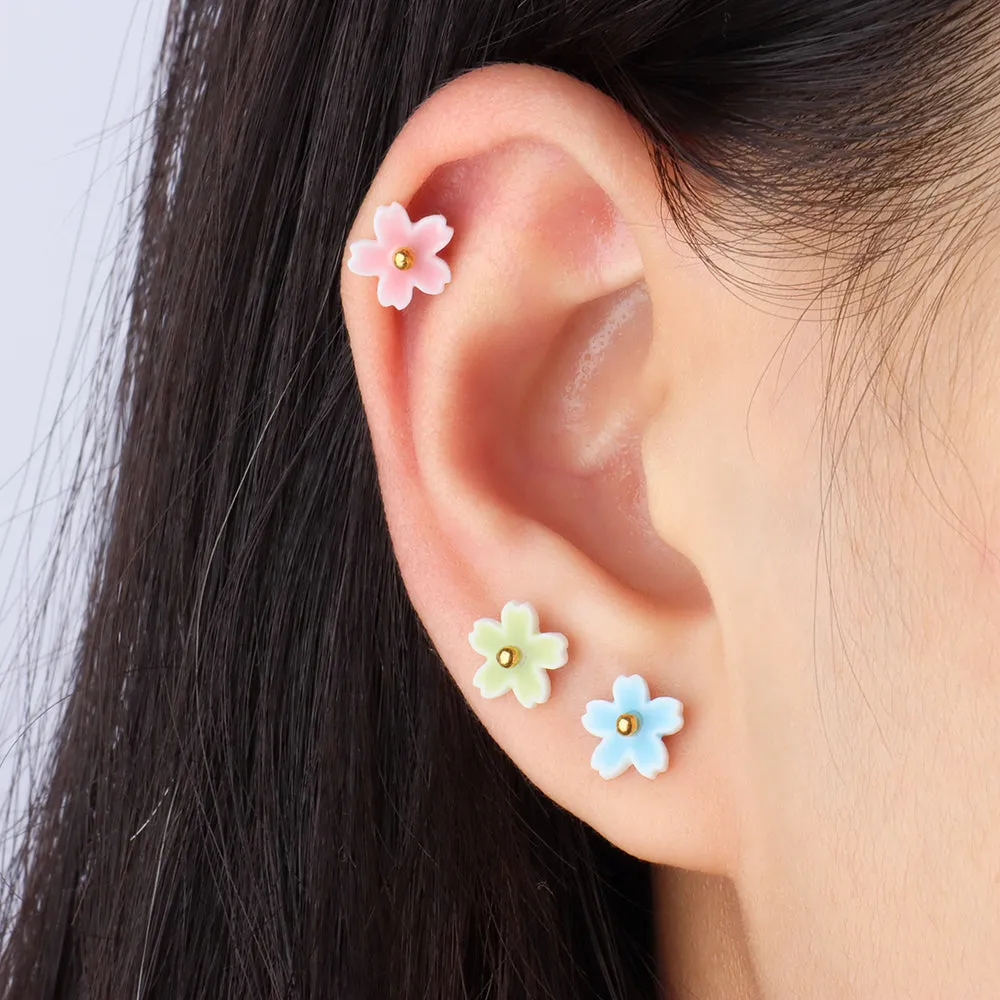 Charm Flower Studs