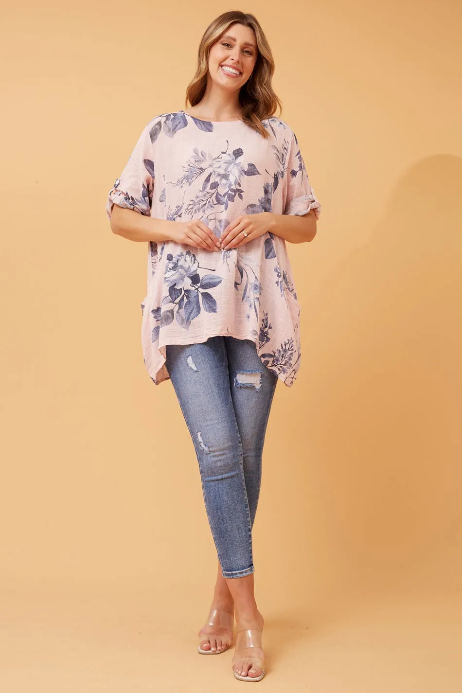 CIA FLORAL TUNIC TOP