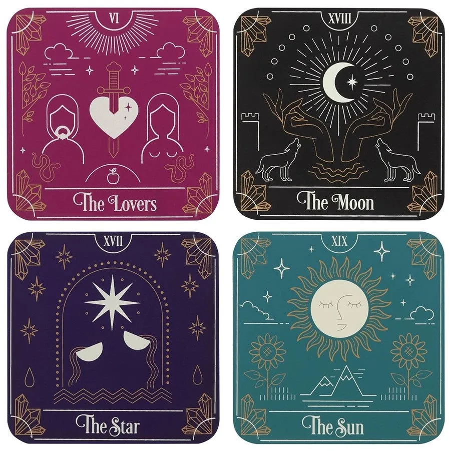 Coaster Set - Tarot Cards