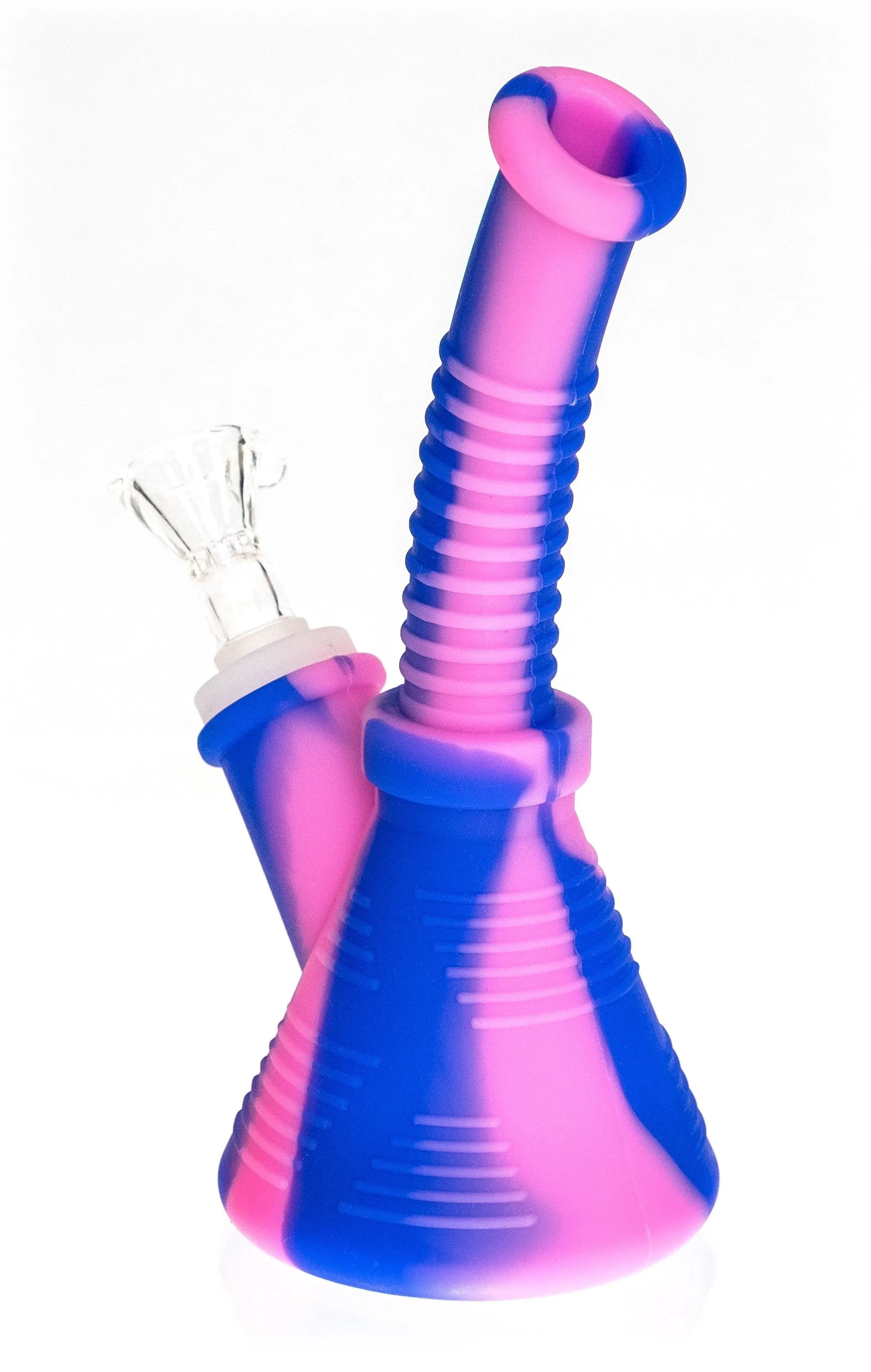 Compact Silicone Beaker Bong we