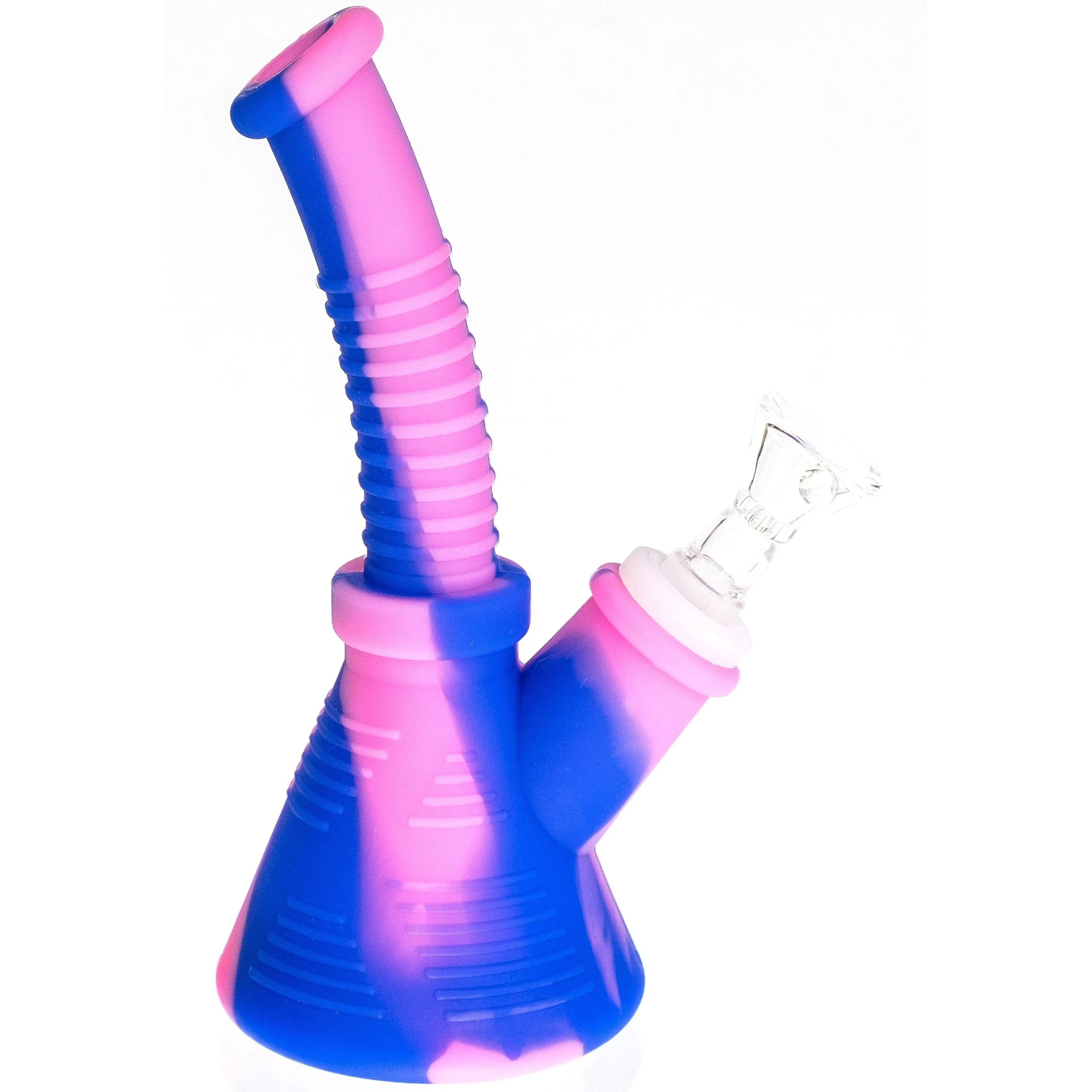 Compact Silicone Beaker Bong we