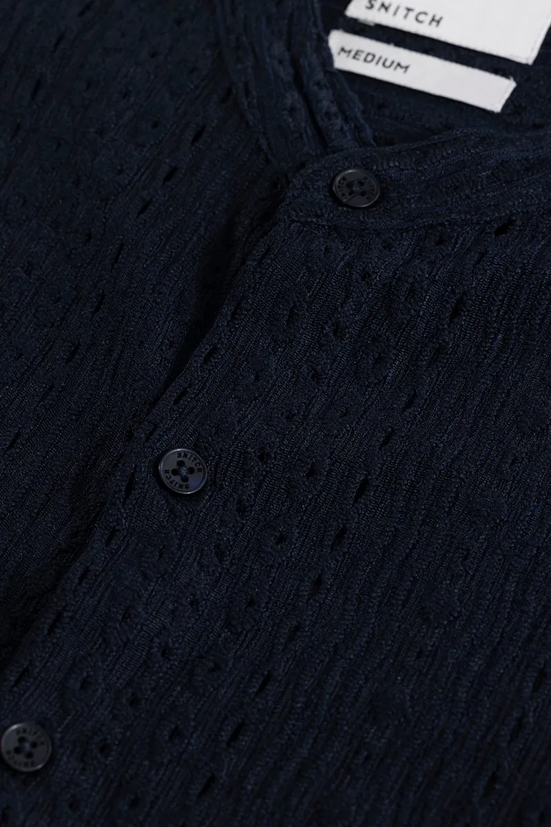 CraftedCanvas Navy Shirt