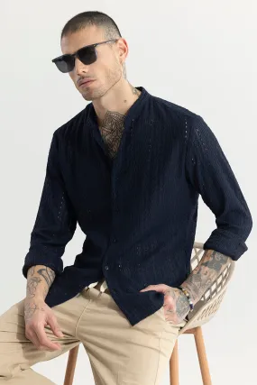 CraftedCanvas Navy Shirt