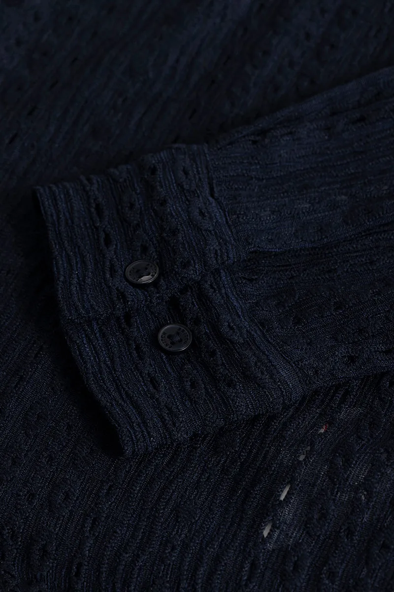 CraftedCanvas Navy Shirt