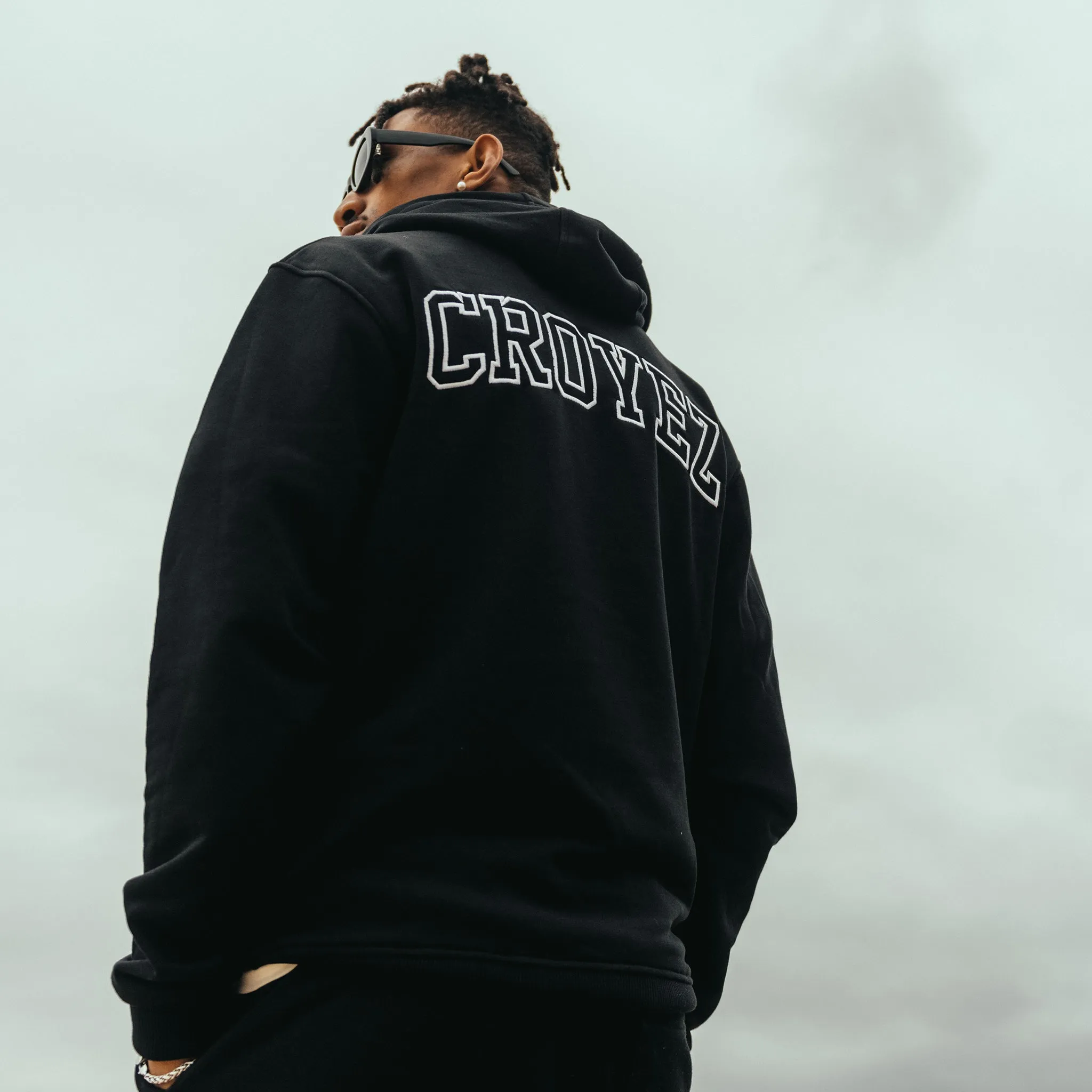 CROYEZ ARCH HOODIE - BLACK