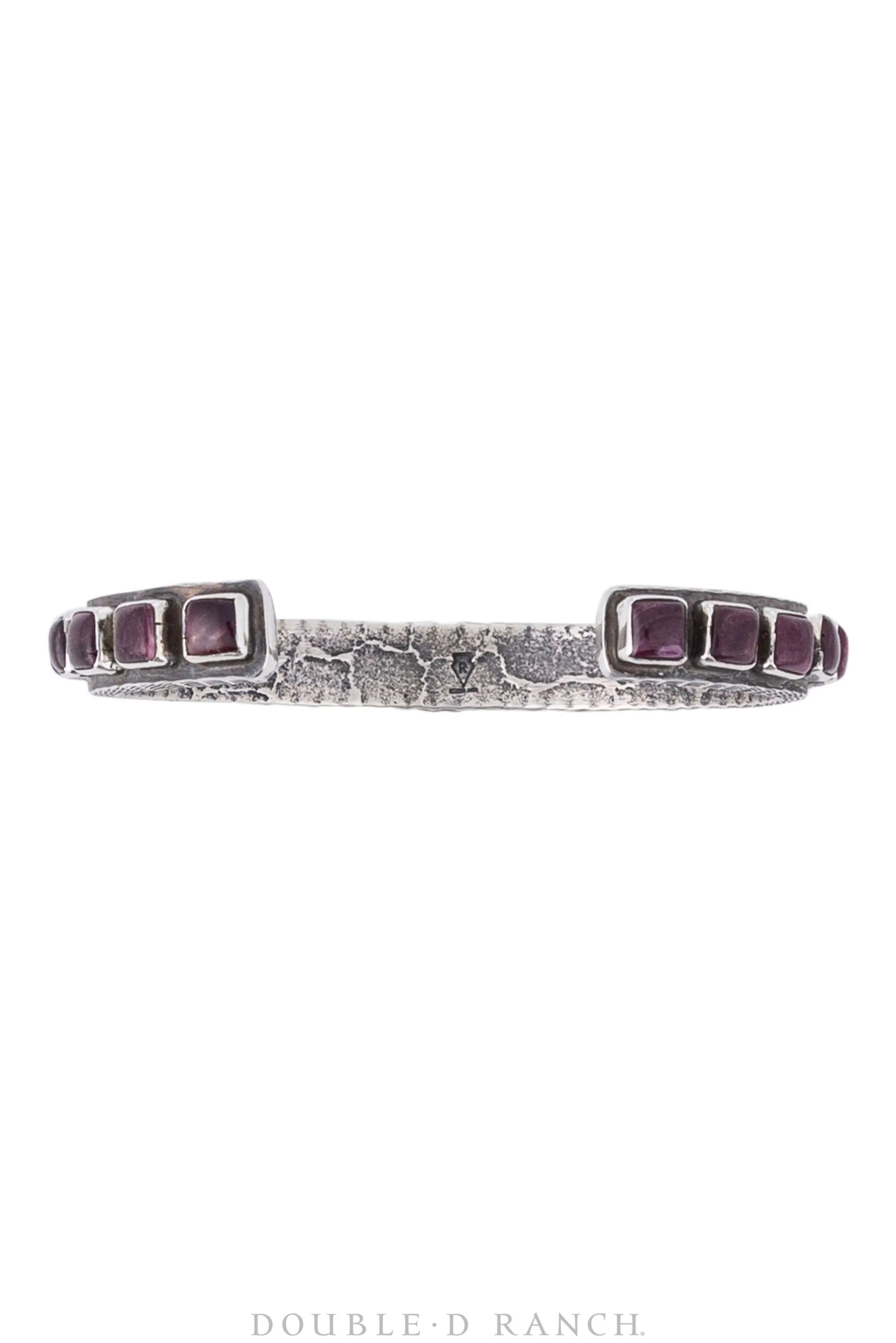 Cuff, Row, Purple Spiny Oyster, 24 Stone, Hallmark, Contemporary, 3014