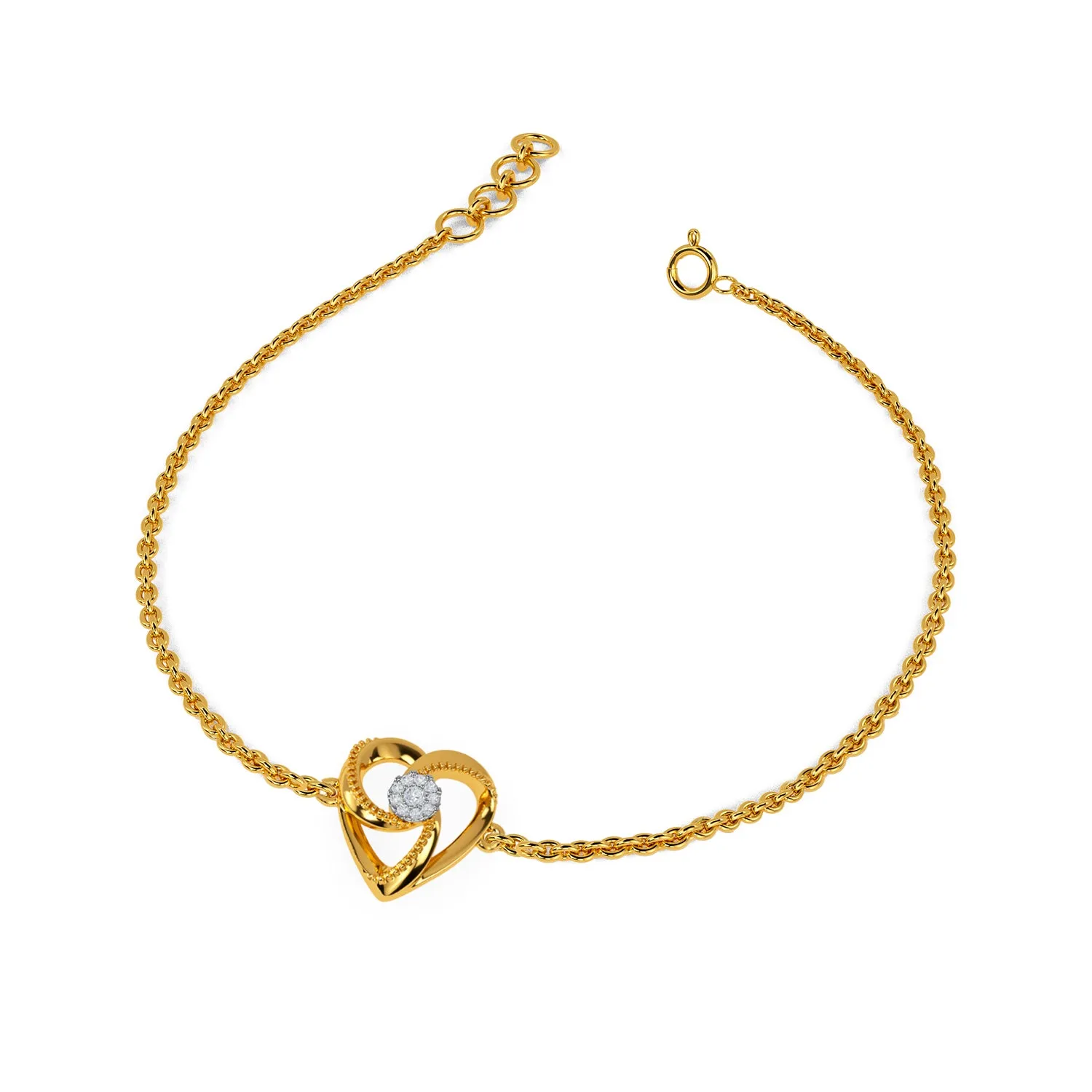 Cupid Heart Bracelet