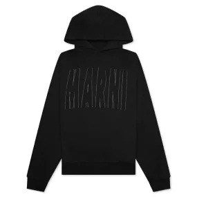 Cut & Sew Logo Sweatshirt - Black