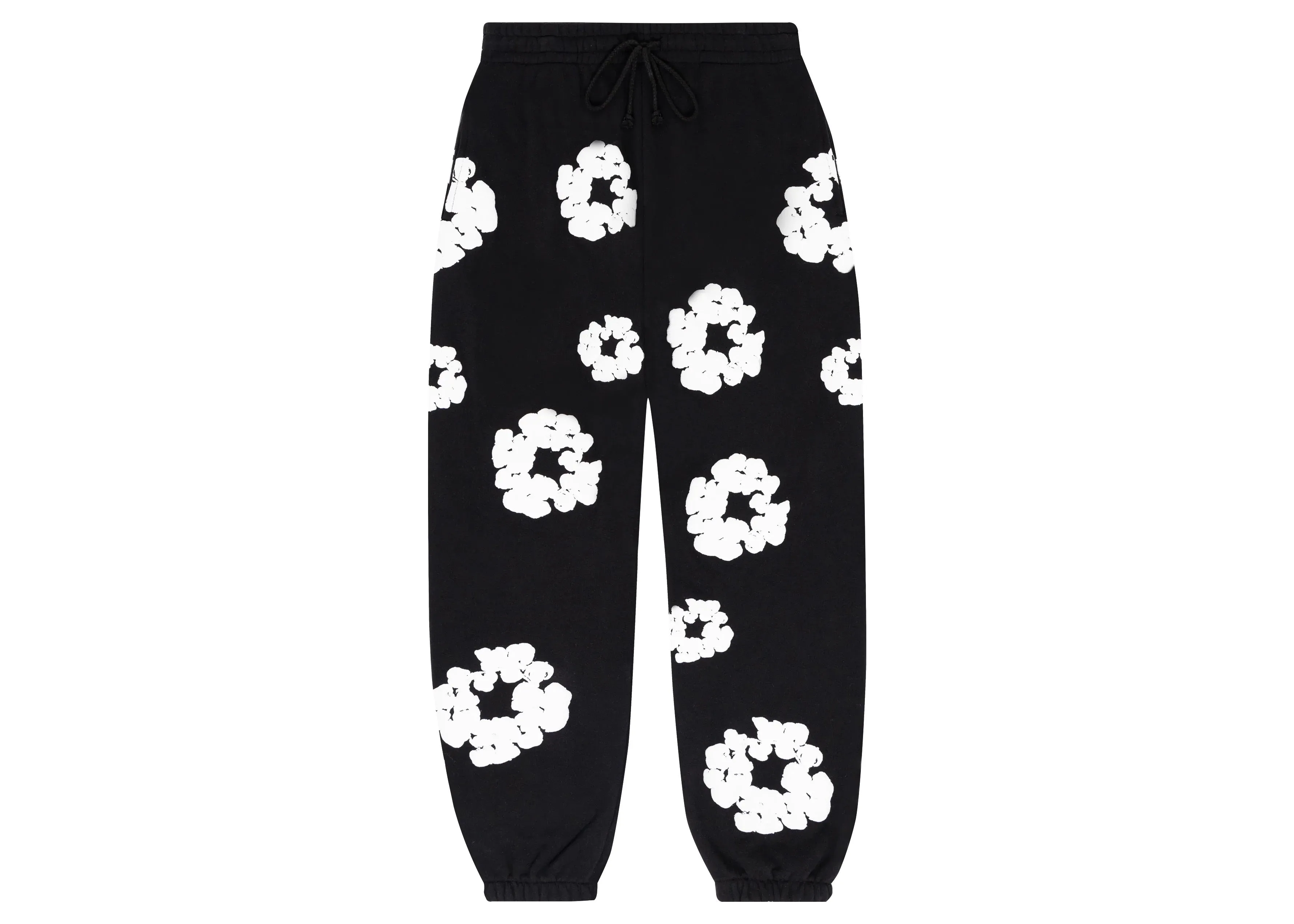 Denim Tears Cotton Wreath Sweatpants Black