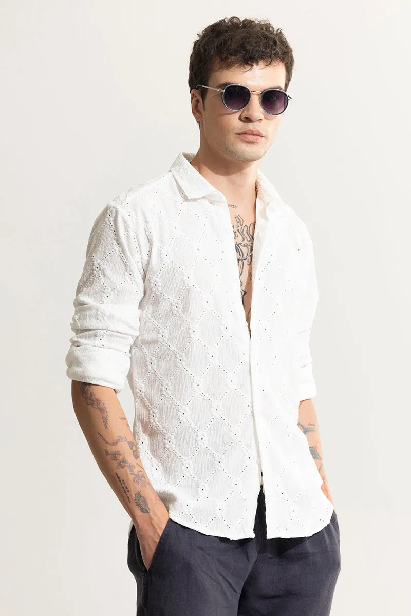 Diamond Craft White Shirt