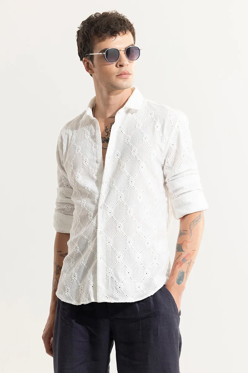 Diamond Craft White Shirt