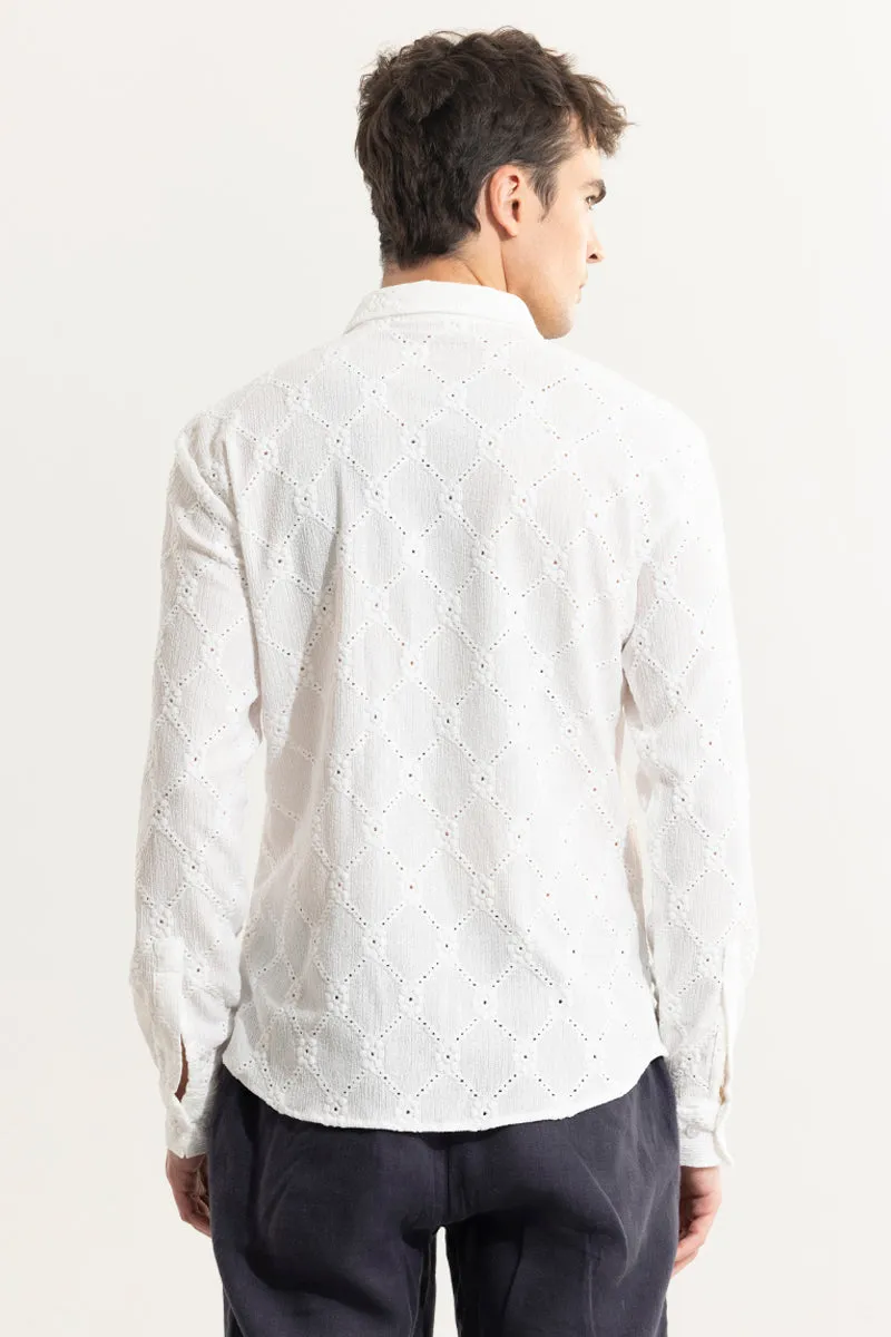 Diamond Craft White Shirt