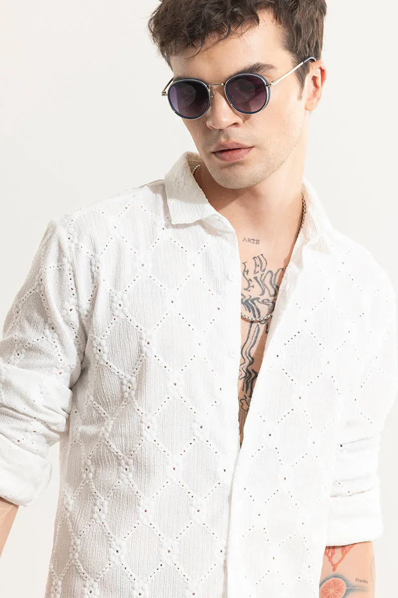 Diamond Craft White Shirt