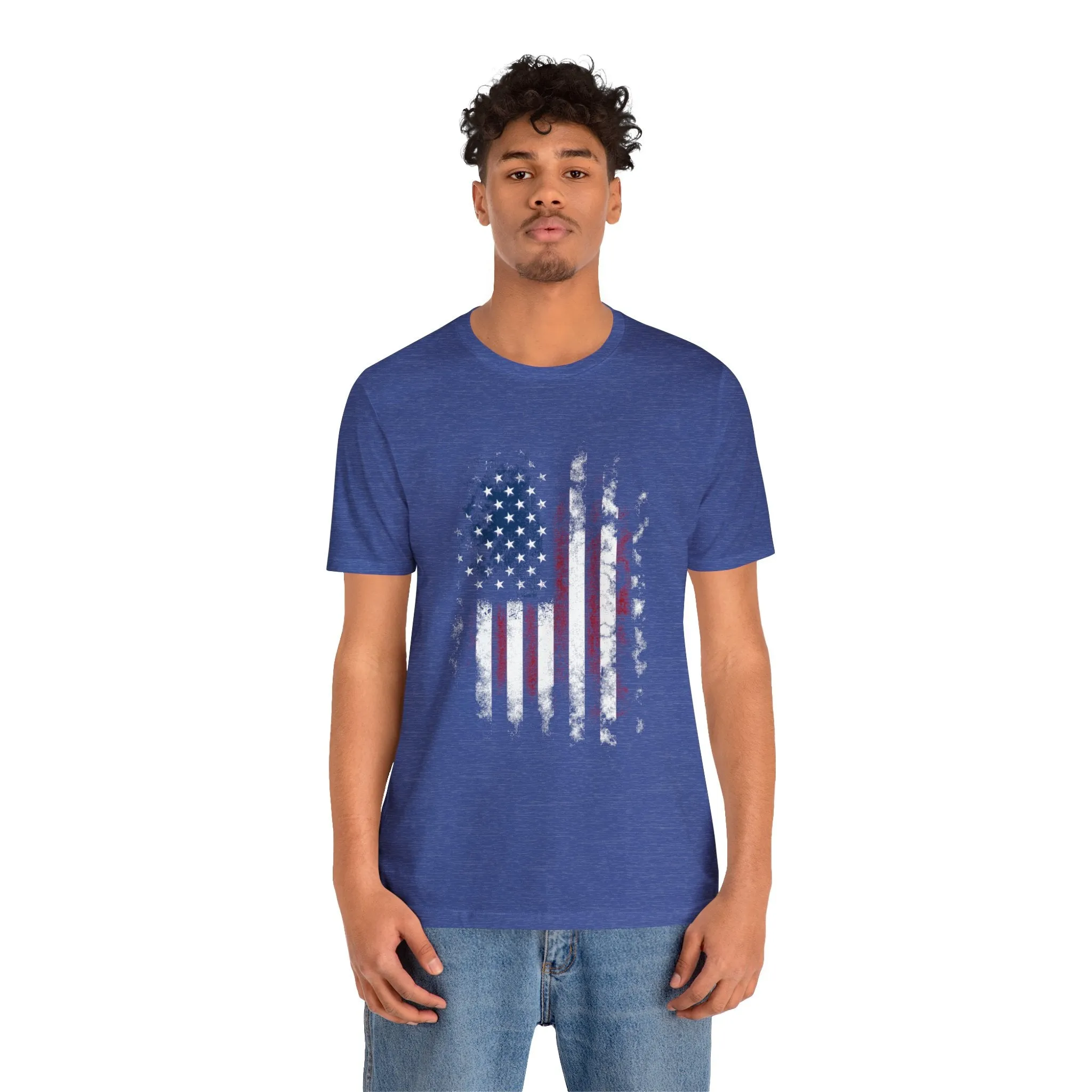 Distressed American Flag T-Shirt