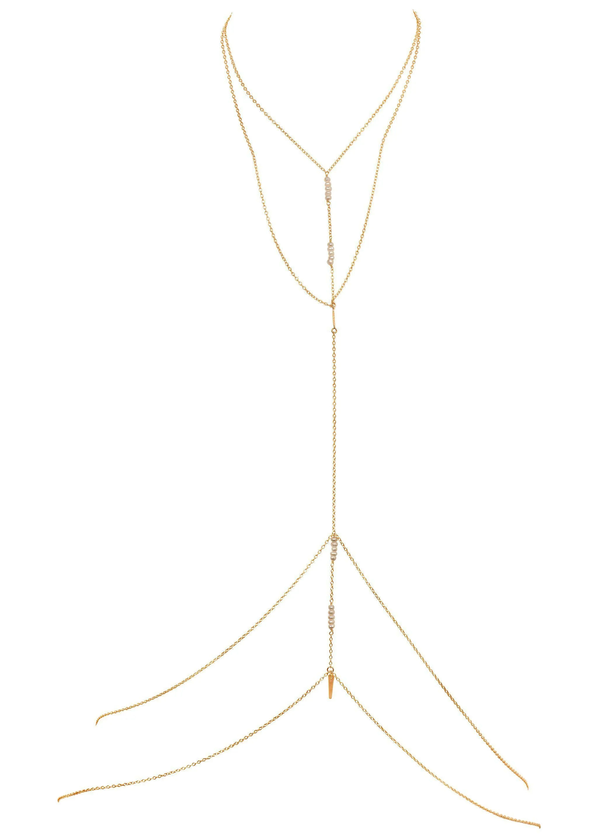 Eagle Pearl Body Chain