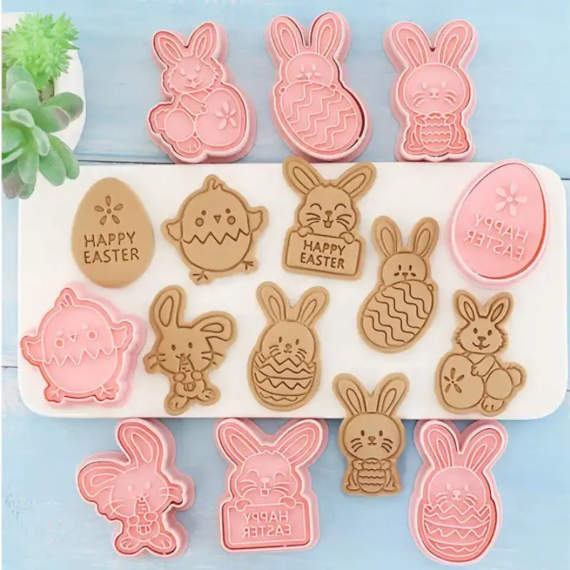 Easter Cutter & Stamp Set A